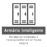 Receba encomendas e correspondências de forma segura e prática com o armário inteligente. Notificação em Tempo Real da abertura e fechamento.